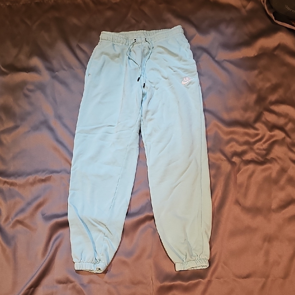Nike Blue Sweatpants Relaxed Fit Joggers